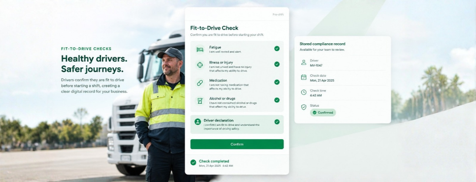 Fit to drive Checks
