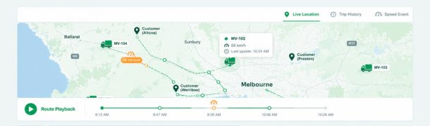 GPS tracking and fleet management software