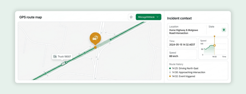 Location and Speed Context