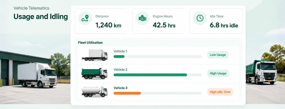 Usage and Idling